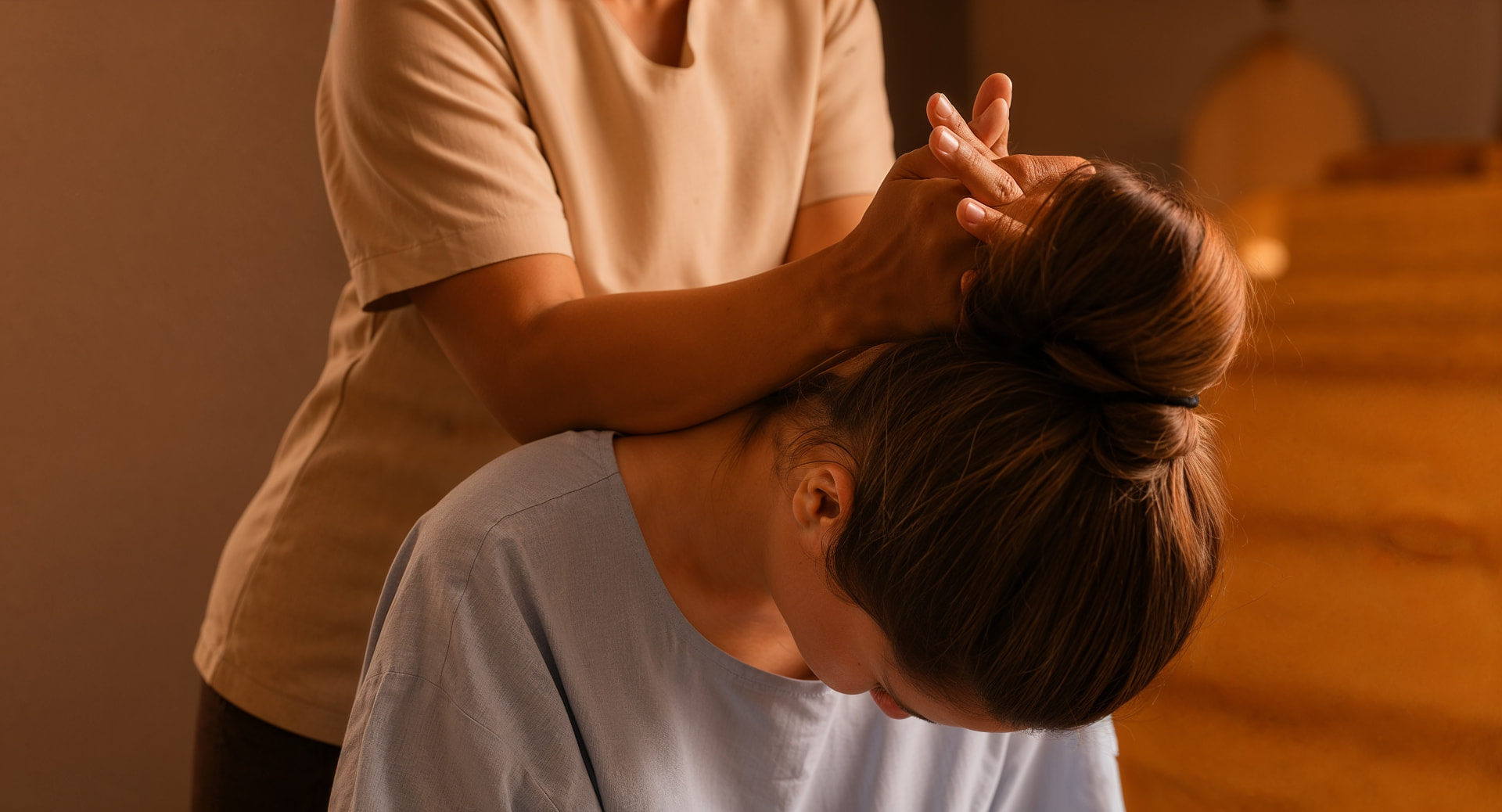 Headache & Jaw Tension — Thai therapeutic massage focus area