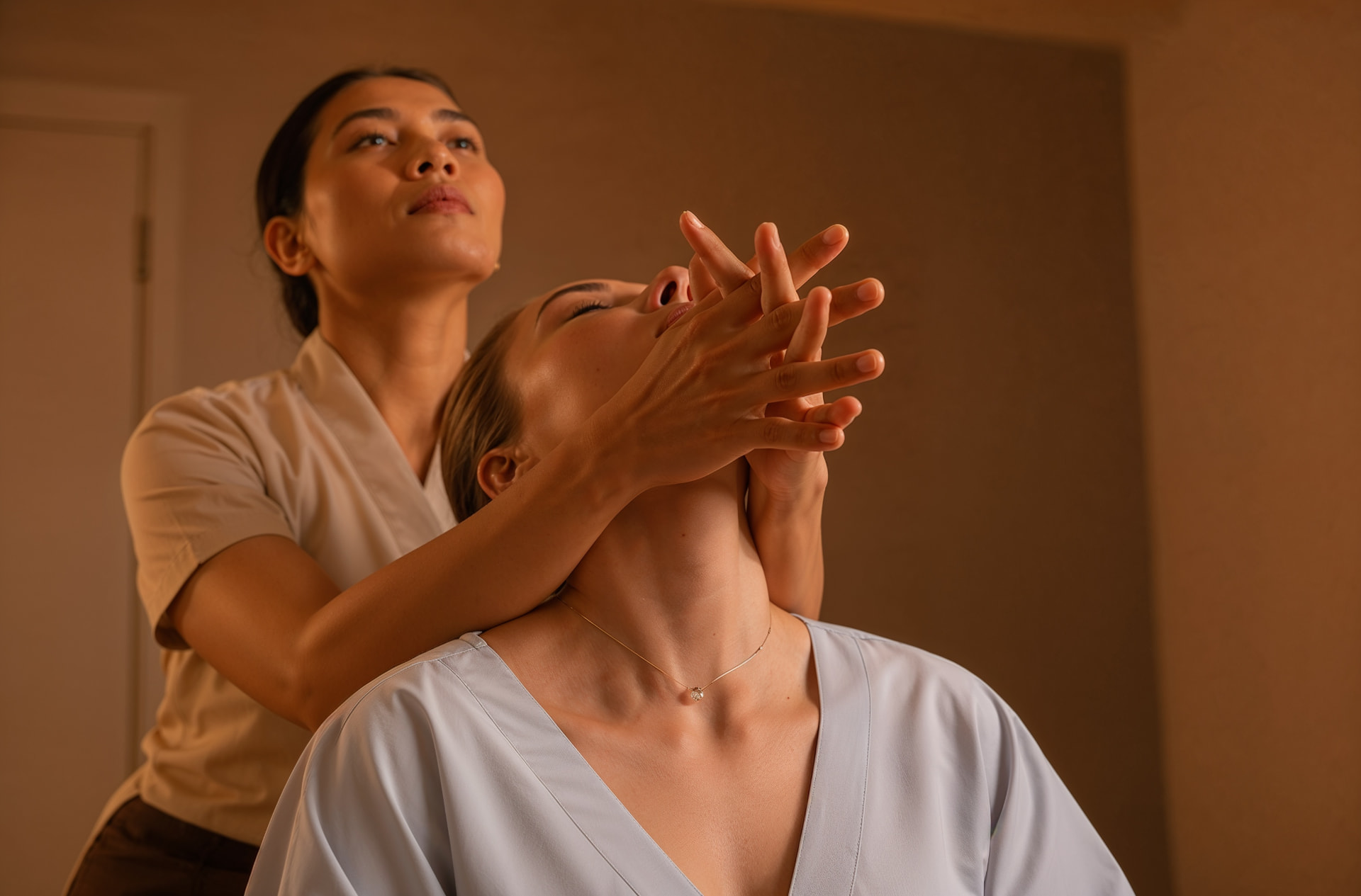 Neck & Shoulder Tension — Thai therapeutic massage focus area